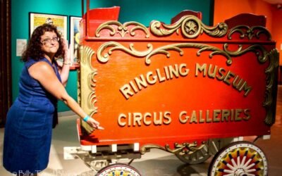 Clowning around in Sarasota Florida at The Ringling Circus Museum