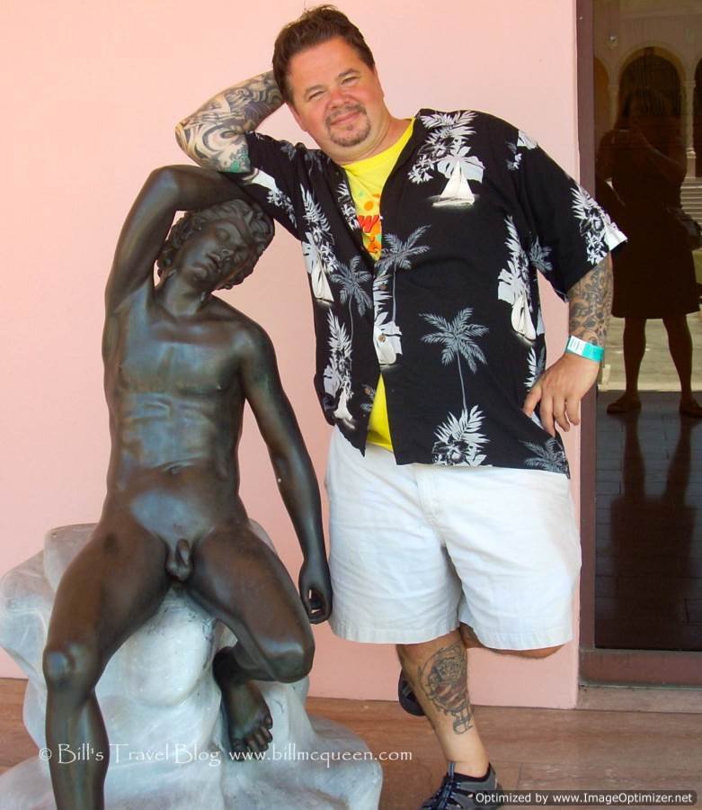 Mr. Bill at the Ringling Museum in Sarasota Florida